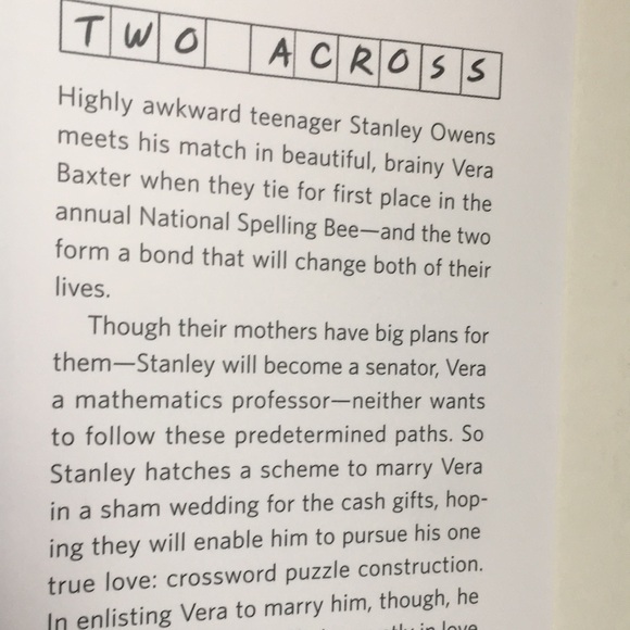 BOOK: Two Across, A Novel by Jeff Bartsch- (hardcover) - Picture 4 of 7